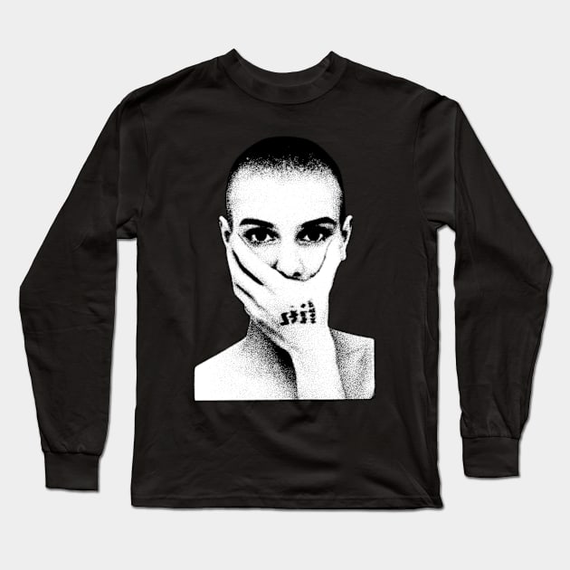 Sinead O'Connor - Vintage Long Sleeve T-Shirt by Serenaaaaudrey